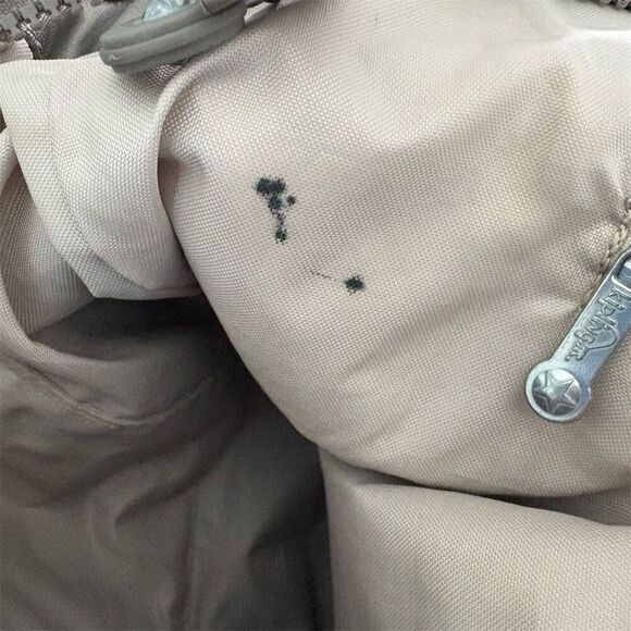 Kipling Angela Metallic Pewter Crossbody Handbag Adjustable Strap - Picture 2 of 10